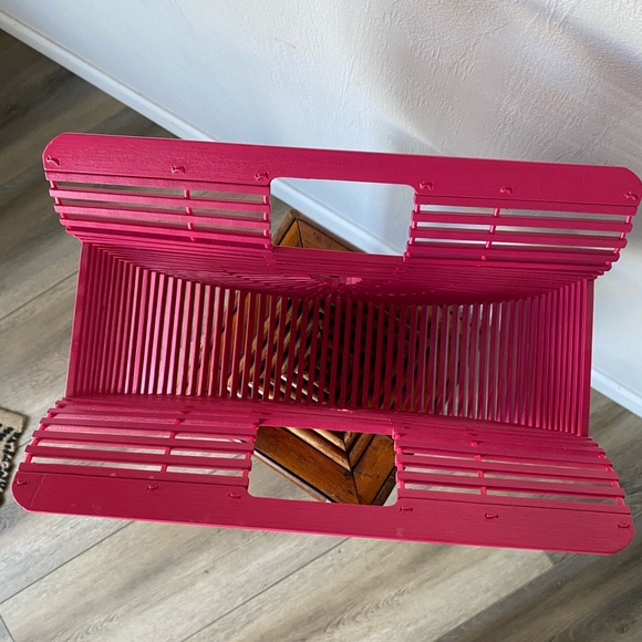 NWT 💞 ~ Bamboo Handbag Purse Retro - Picture 6 of 6